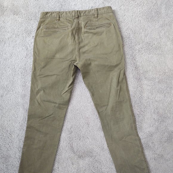 Matchstick olive green pants - Picture 3 of 6